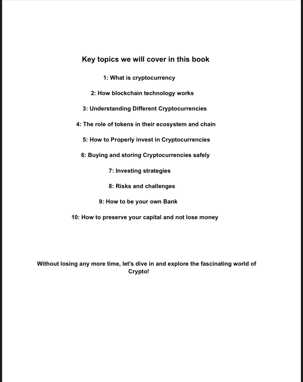 "Profit From the Blockchain" E-Book